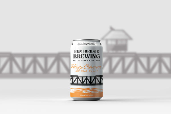 Bent Bridge Brewing - Hazy Clarence - Australian Ale - Carton (16 cans) - Free local delivery. For deliveries outside of 2460 postcode please enquire using the 'contact' menu above.
