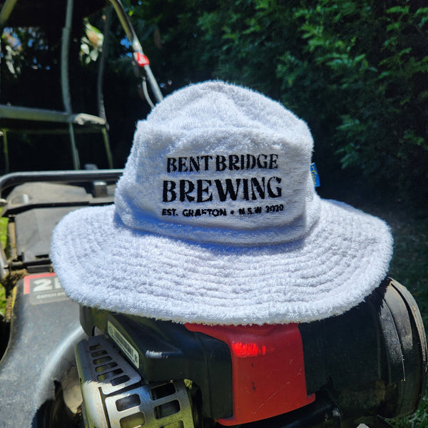 Bent Bridge Brewing Terry Towelling Hats Traditional (Wide Brim) & Bucket Hat (Narrow Brim)!